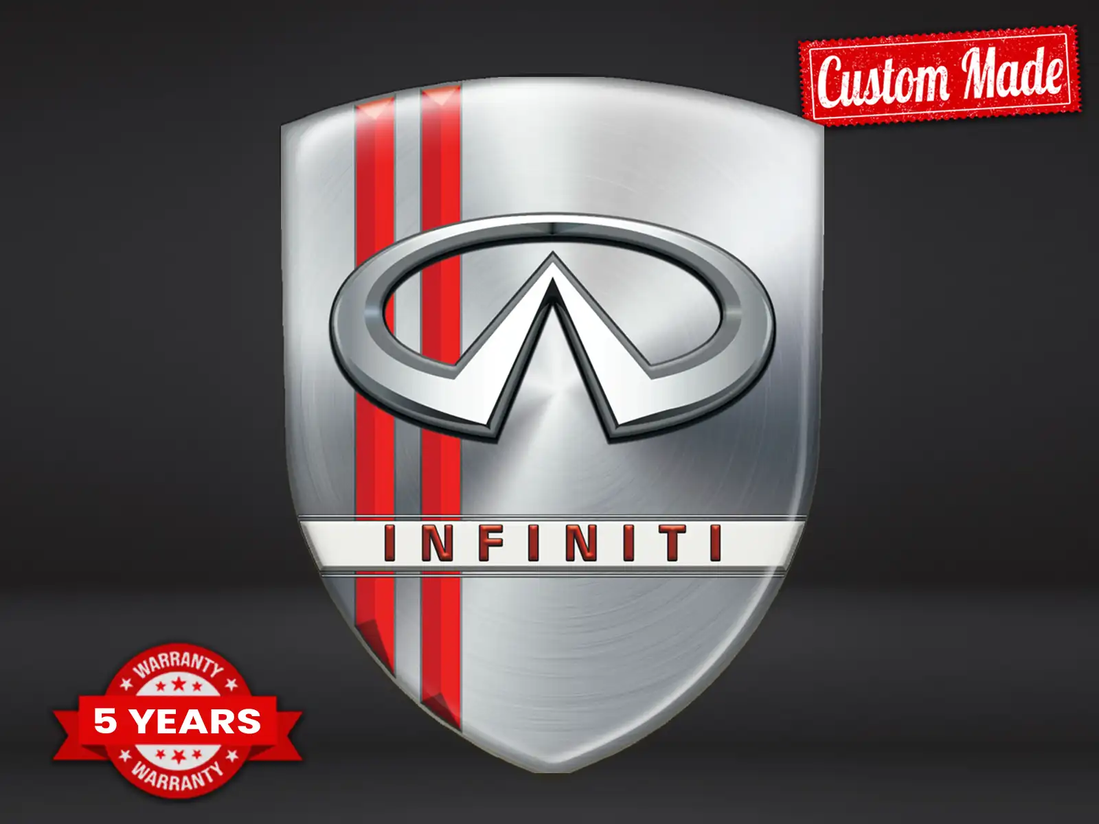 Infiniti Decal Resina Autoadesiva Qualità Top Premium Cupola